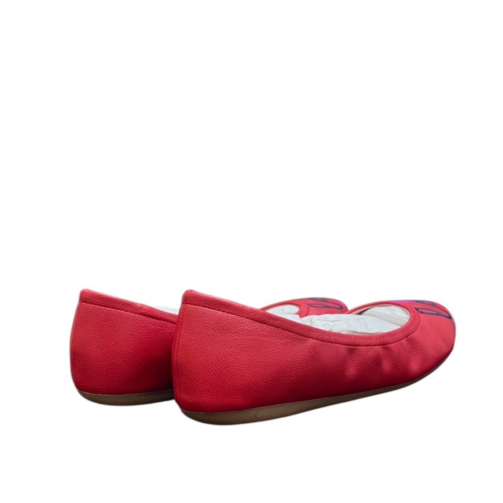 ELLEN DEGENERES - RED BLUE ED BALLET FLATS - Picture 8 of 12